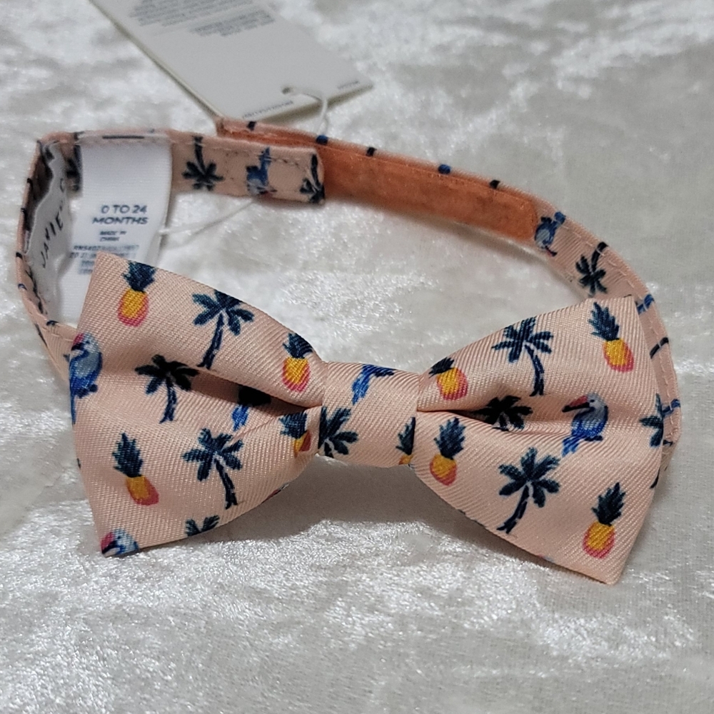 Janie And Jack Tropical Boys Bow Tie 0-24 Months